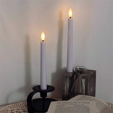 9pcs Flameless Taper Candles Battery Operated Realistic Flickering Wi Reliable Store