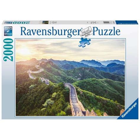 Puzzle Ravensburger La Gran Muralla China De 2000 Piezas Kubekings