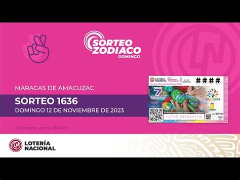 Sorteo Zod Aco Del Domingo De Noviembre Ver Resultados De La