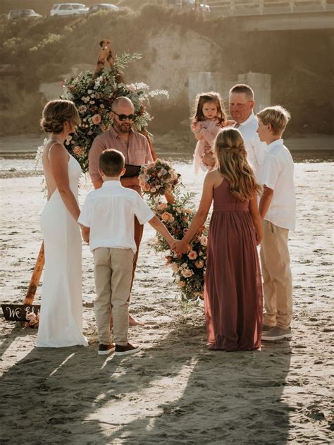 Simple and Elegant California Beach Wedding