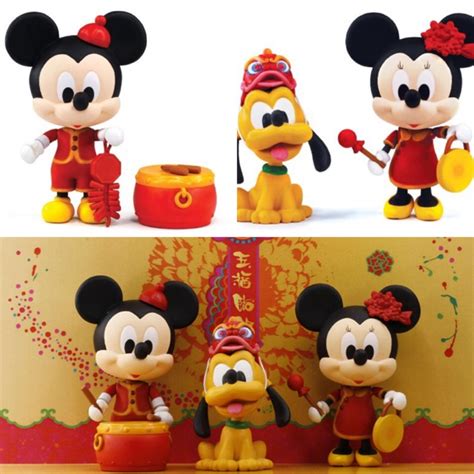 Disney Mickey Mouse And Minnie Mouse Play Buddies Set Shopee Thailand