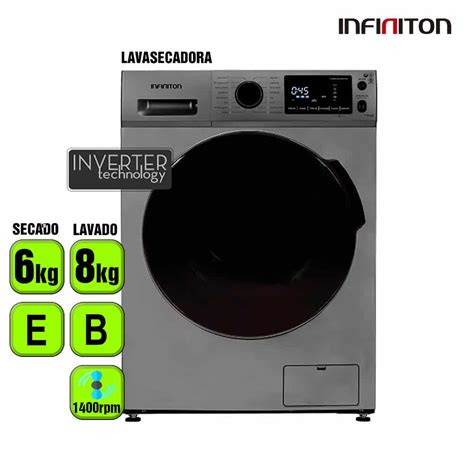 Lava Seca Infiniton Kg Rpm Inox Mi Factory