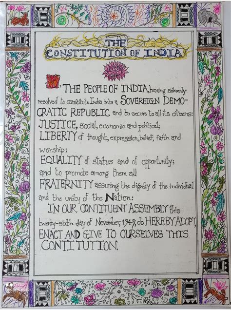 Preamble Of India India Ncc