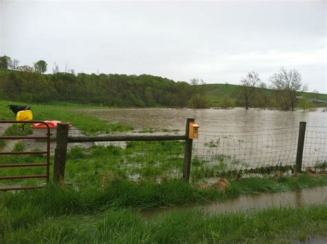 Monsoon Hits Middle River Watershed - Flood Plains and Soil Regulate