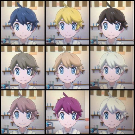 Alolan Male Hairstyles Wiki Pokémon Amino