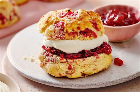 Raspberry Lemonade Scones Recipe Mother S Day Recipes Tesco Real Food