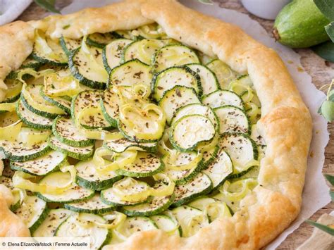 Tarte Rustique Aux Courgettes Et Burrata La Recette Saine Et