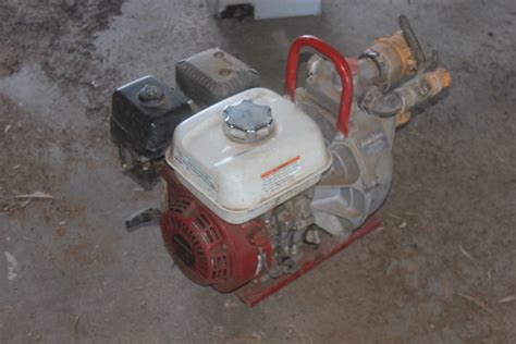 Lot 161 2inch Honda GX160 Aussie Firefighter Pump AuctionsPlus