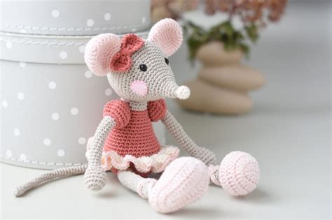 Ballerina Mouse Amigurumi Pattern