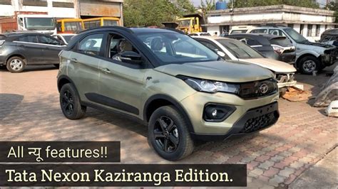 Tata Nexon Kaziranga Edition Full Detail New Features Explained