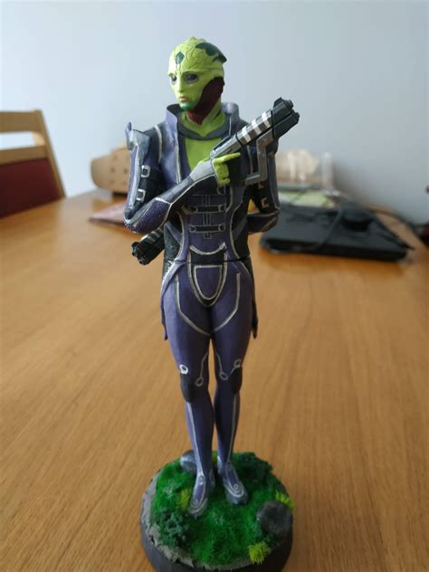 3D print Mass Effect Thane Krios Statue • made with Elegoo Saturn・Cults