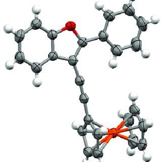 Molecular Structure Of Compound Thermal Ellipsoids Are Shown At