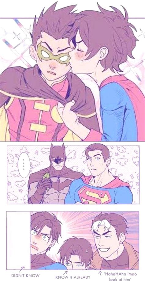 Damijon Damian Wayne X Jonathon Kent Supersons Robin Comics Dc