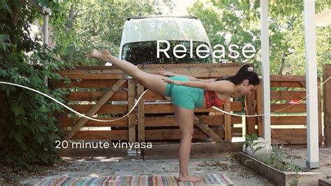 Release 20 Minute Quick Gentle Vinyasa Yoga Flow Relax YouTube