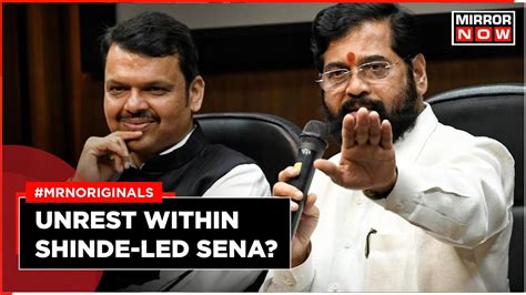 Sena Vs Sena Shinde Led Sena Leaders Upset With Bjp Want To Leave Claims Uddhav Camp