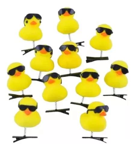 Patitos Broches Para Cabello Pollitos Pinza Horquillas 20pcs Meses