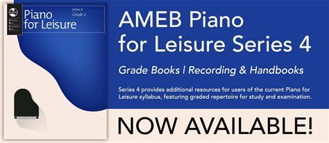 Ameb Piano For Leisure Series 4