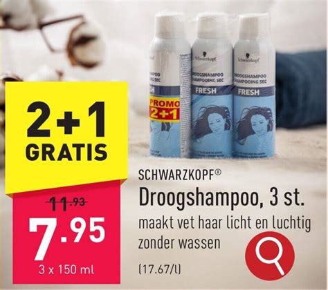 Droogshampoo X Ml Promotie Bij Aldi