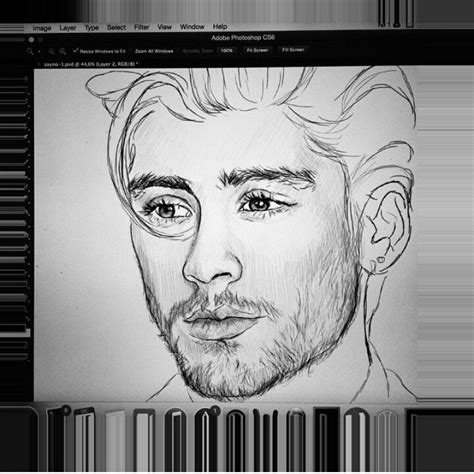 Zayn Malik By Coconutwishes Zayn Malik Drawing One Direction Art