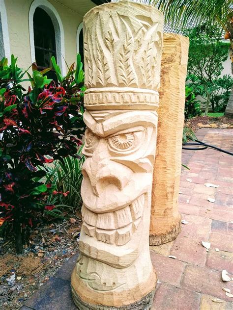 Carved Tiki