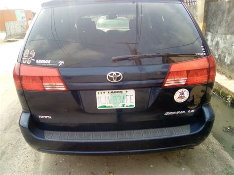 First Body Toyota Sienna 05 For Sale Autos Nigeria