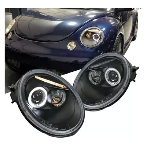 Volkswagen Beetle Juego Faros Con Ojo De Angel