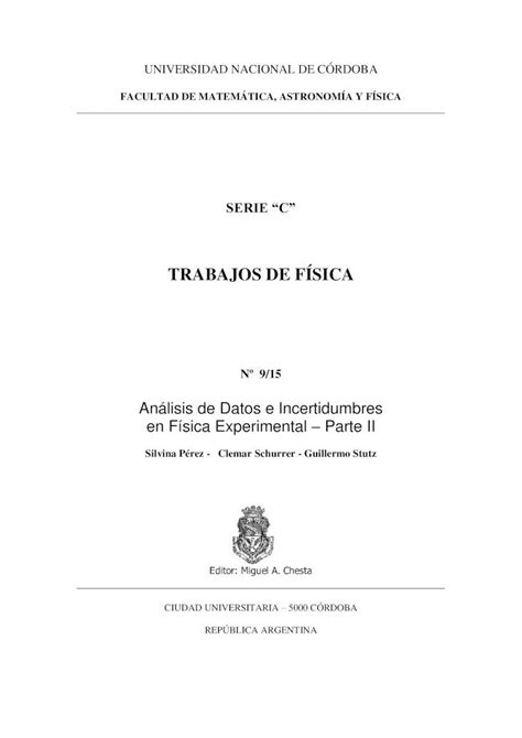 Pdf Lisis De Datos Ii Pdf Indice General Tratamiento Estad