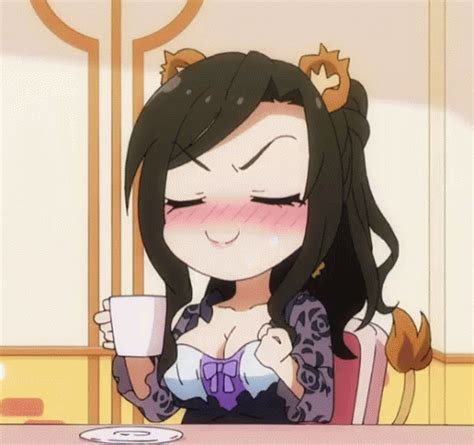 Anime Sassy GIF - Anime Sassy Coffee - Discover & Share GIFs