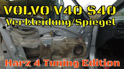 Volvo V40 S40 Spiegel Erneuern Replace Exterior Mirrors YouTube