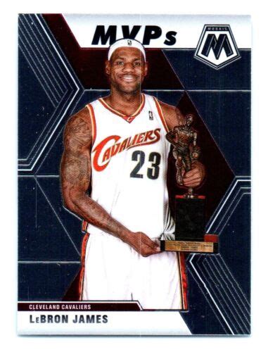 2019 20 Panini Mosaic MVP LeBron James Cleveland Cavaliers 298 EBay