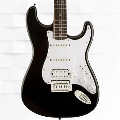 Fender Squier Bullet Stratocaster Sss With Tremolo Laurel Fingerbaord Electric Guitar Black