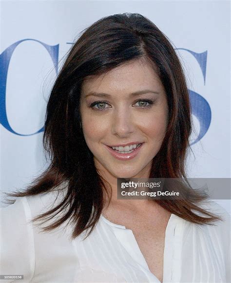 Alyson Hannigan During Cbs Summer 2006 Tca Press Tour Party News