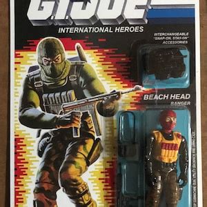 GI Joe Beach Head Variants Set Of 4ea Etsy