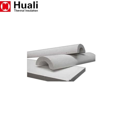 Perlite Insulation Pipe Cover Fire Resistant Board Perlite Pipe