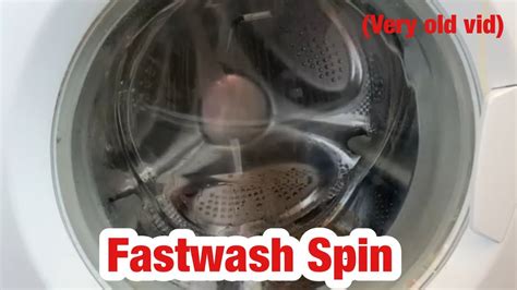 Hotpoint Wf541 Aquarius Washing Machine Fast Wash 60 60° Wash Spin Very Old Video Youtube