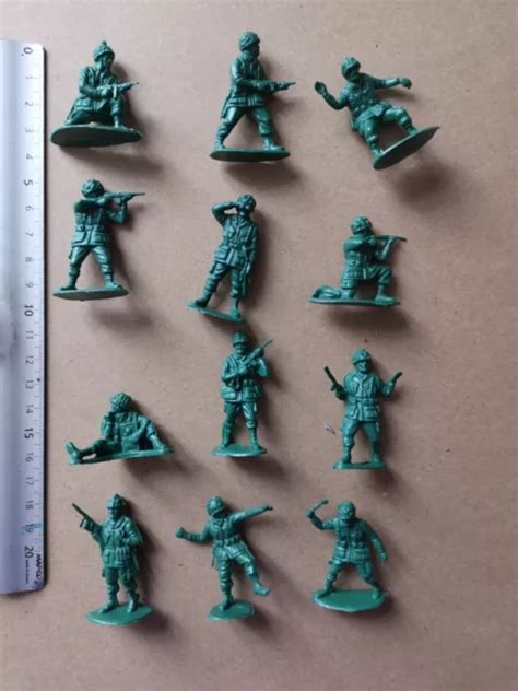 US WW2 PARATROOPERS Infantry Army Men 45Mm Lot G525 EUR 3 90