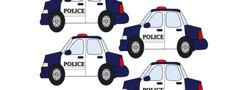 Police Car Cut Out – Small