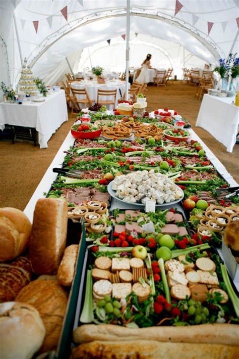 Creative Wedding Buffets To Save Your Budget Brit Co Wedding Food