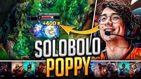 Legendaria Partida De Josedeodo Solokill Con Poppy Est Vs Inf Game