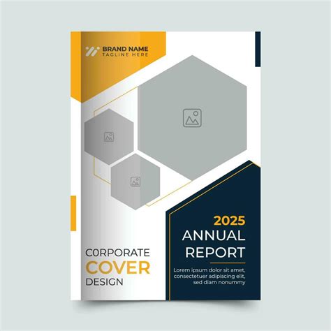 annual report cover design template 36313103 Vector Art at Vecteezy