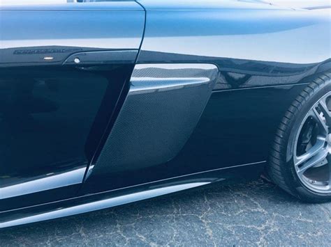 Audi R Carbon Fiber Spyder Side Blades