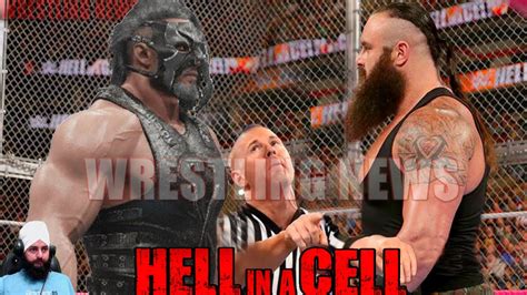 Hell In A Cell Braun Strowman Vs Phantom Match Youtube