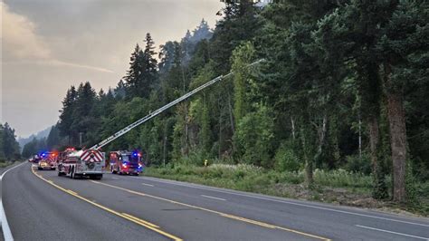 Fire Between Canby Oregon City Under Control Officials Say Kgw