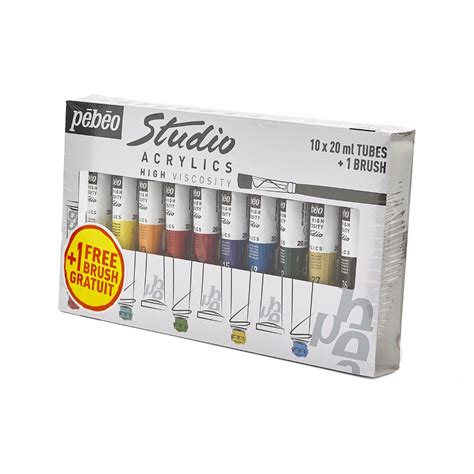 Set Peinture Acrylique Fine Studio Acrylics Studio Acrylics Etui