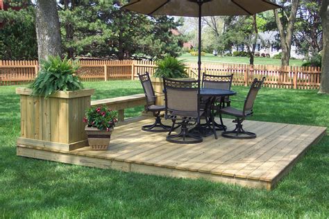 Ground Level Deck Plans at Julie Pickett blog