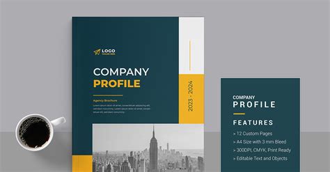 Company Profile Layout Design 330531 Templatemonster