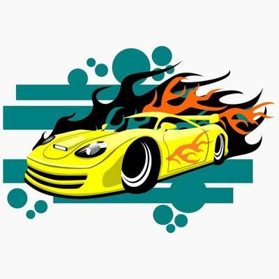 Car Flames Vector Art, Icons, and Graphics for Free Download