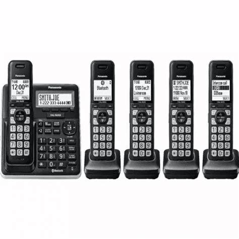 Restored Panasonic KX TG7875S Line Expandable Cordless Phone W Digital