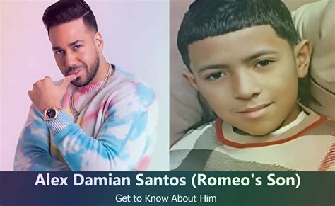 Romeo Santos's Son Alex Damian Santos: Uncovering the Life of the King ...