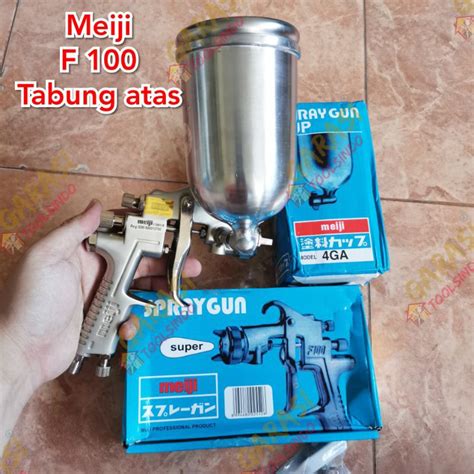 Jual Spraygun Meiji F100 Tabung Atas Taiwan Spray Gun Meiji F 100 Super